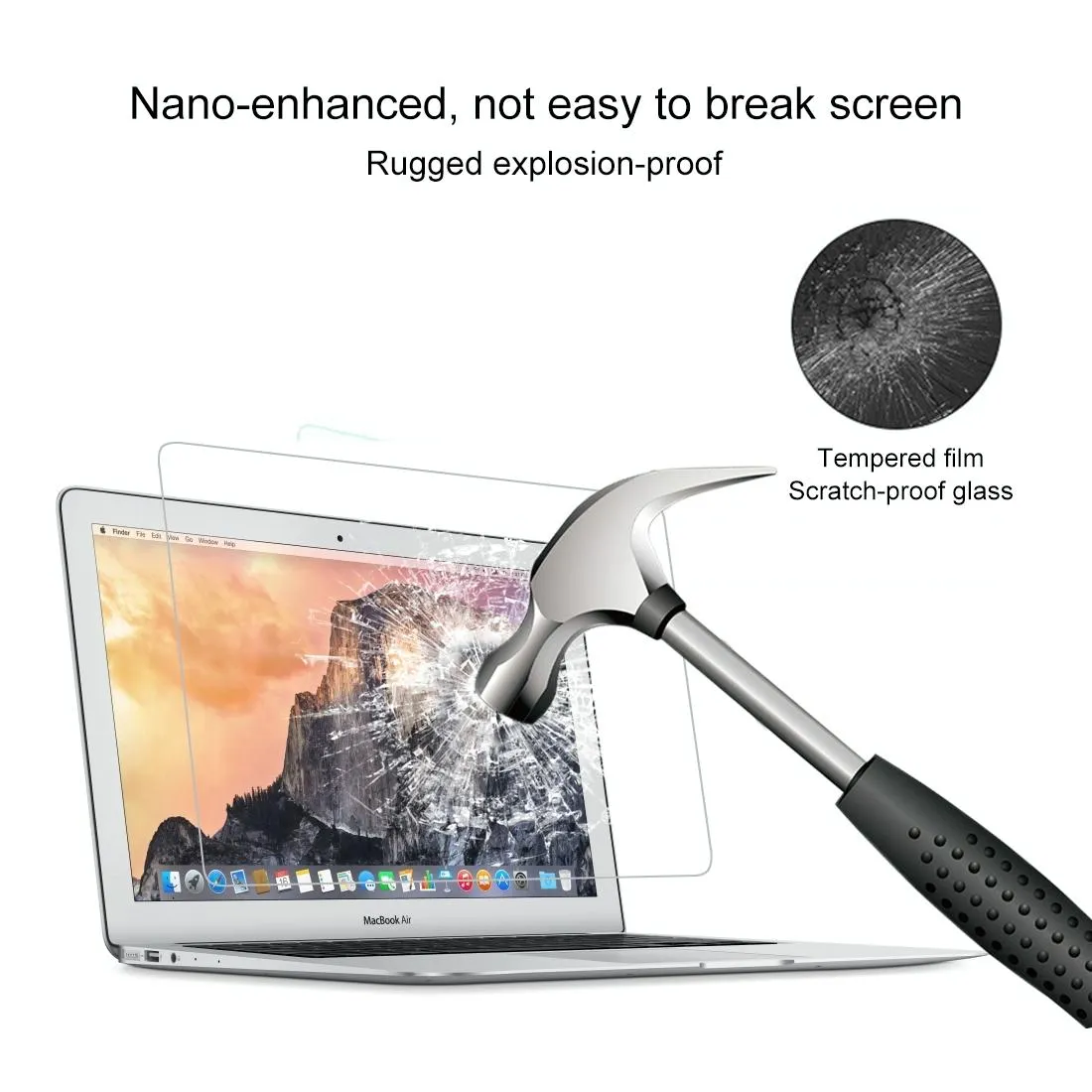 15 Inch Microsoft Surface Laptop Tempered Glass Film - 9H Explosion-Proof