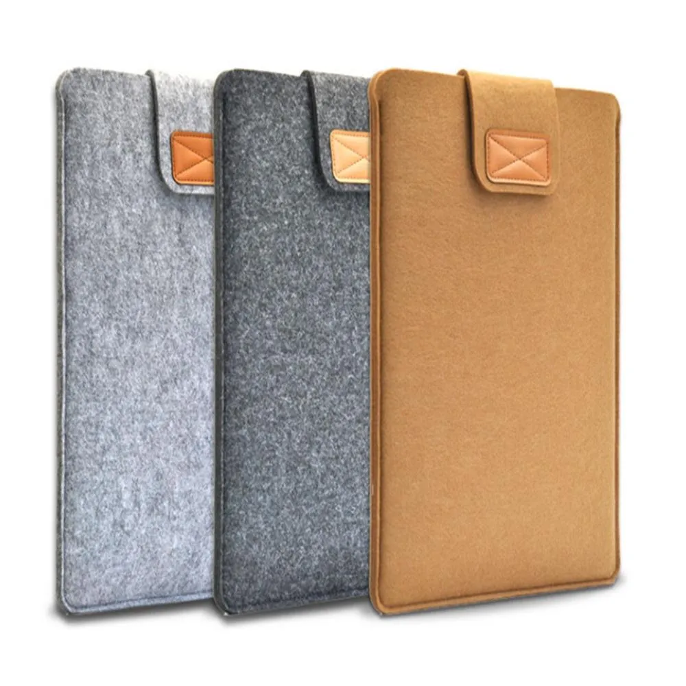 15 Inch Vertical Felt Laptop / Tablet Sleeve Bag