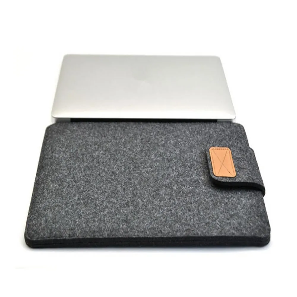 15 Inch Vertical Felt Laptop / Tablet Sleeve Bag