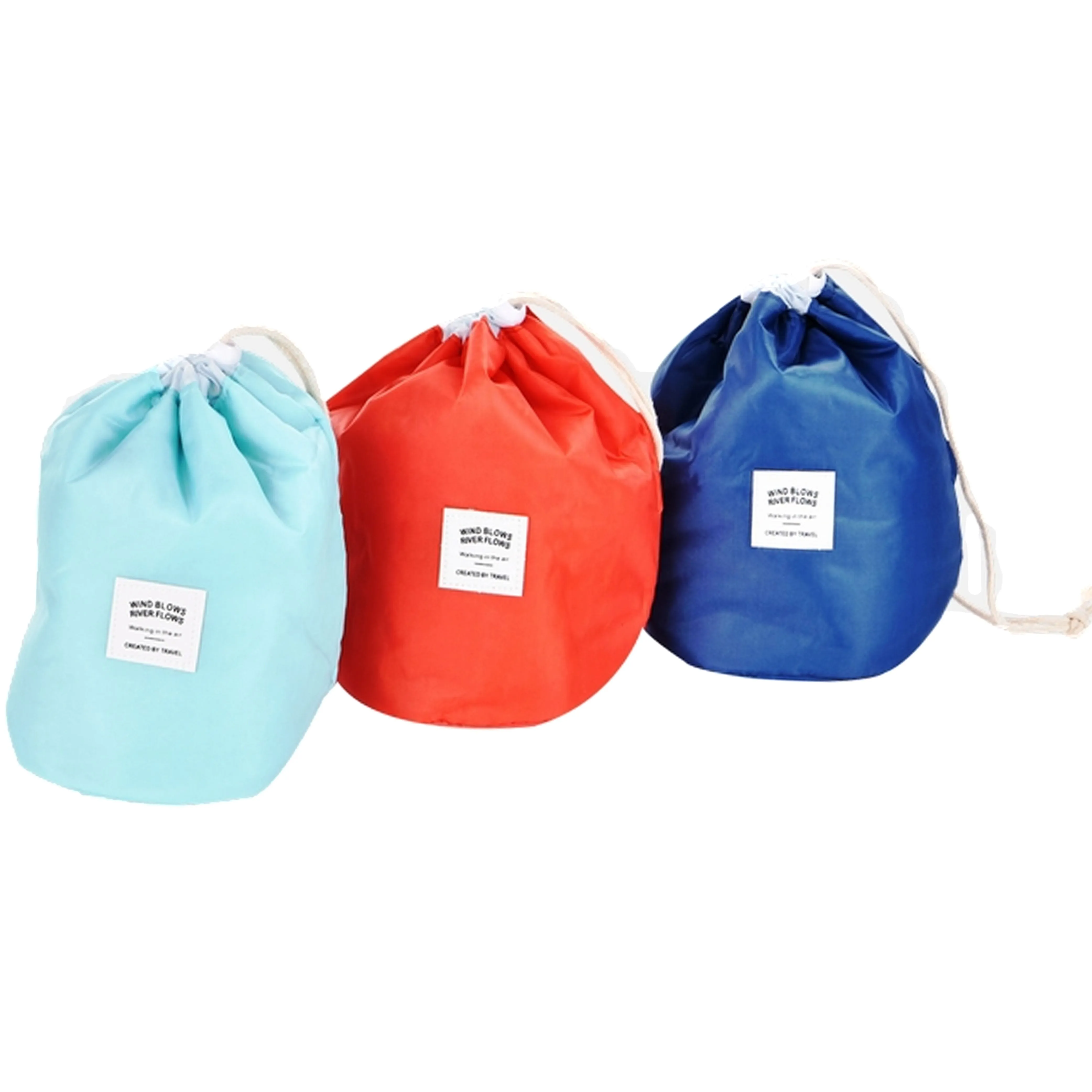 2 Overnight Toiletry Bag Travel Case Cosmetic Organizer Drawstring Pouch Makeup