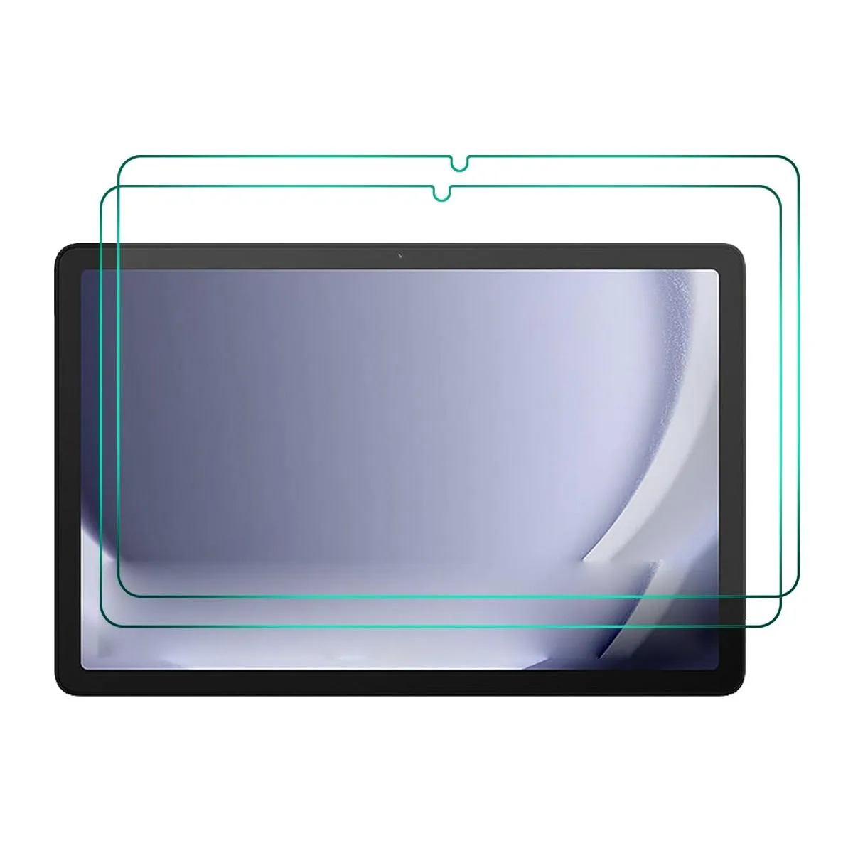 2-pack Hat-prince Tempered Glass Film for Samsung Galaxy Tab A9 / A9  / Active4 Pro 0.33mm