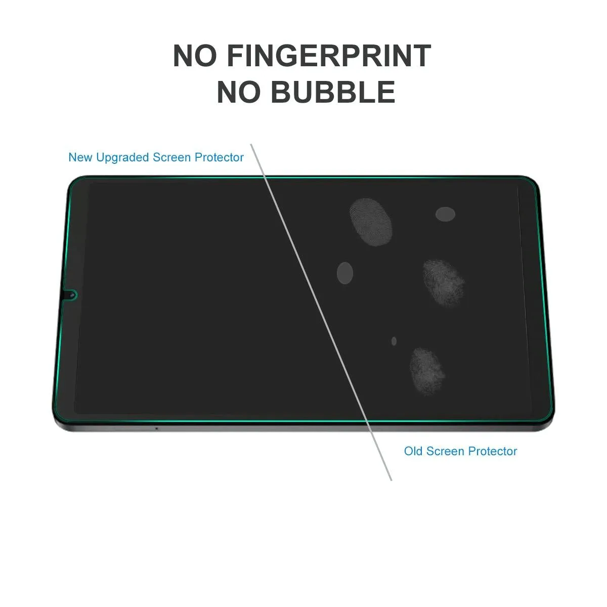 2-pack Hat-prince Tempered Glass Film for Samsung Galaxy Tab A9 / A9  / Active4 Pro 0.33mm