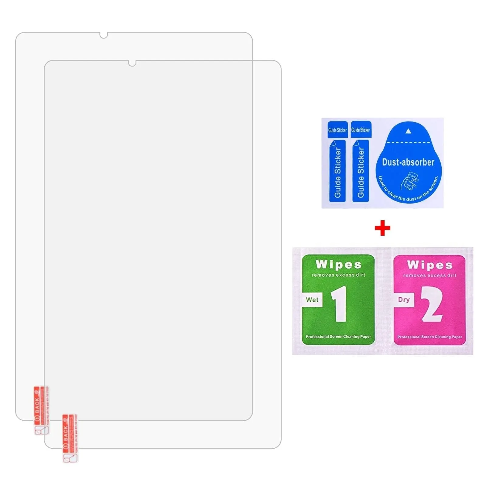 2-Pack Tempered Glass Film For Lenovo Legion Y700 Tablet - 9H 2.5D Explosion-Proof