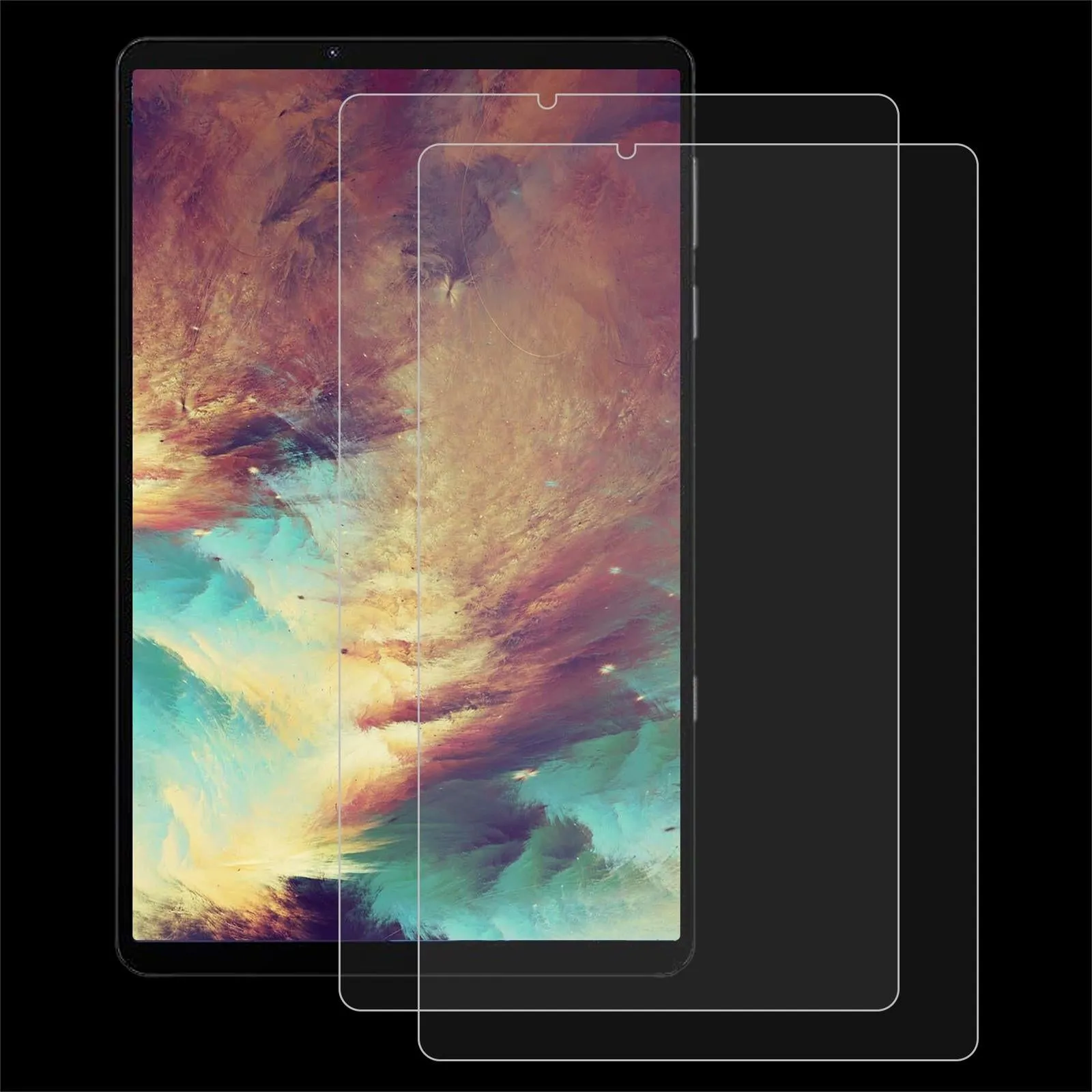 2-Pack Tempered Glass Film For Lenovo Legion Y700 Tablet - 9H 2.5D Explosion-Proof