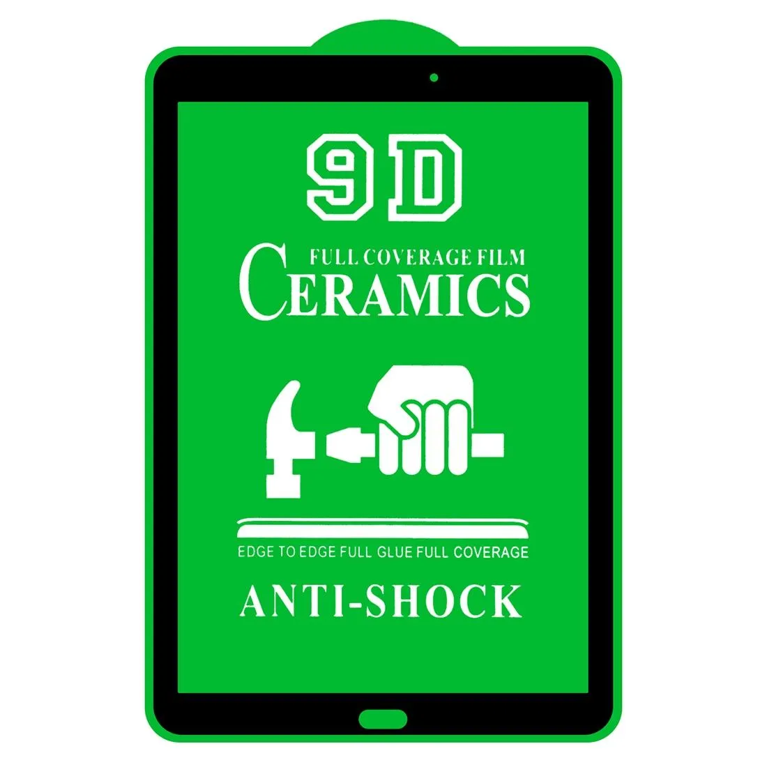 25-pack 9d Full Glue Ceramic Film for Samsung Galaxy Tab e 9.6 T560 / T561 - Full Screen