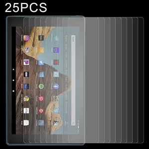 25-Pack Tempered Glass Film For Amazon Kindle Fire Hd 10 2019