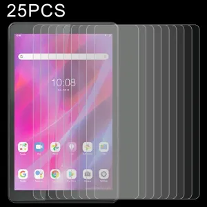 25-Pack Tempered Glass Film For Lenovo Tab M8 3Rd Gen - 9H 2.5D Explosion-Proof