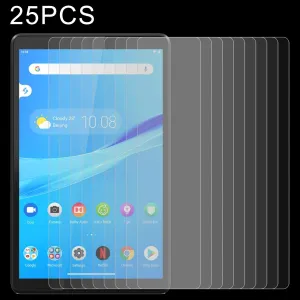 25-Pack Tempered Glass Film For Lenovo Tab M8 Hd - 9H 2.5D Explosion-Proof