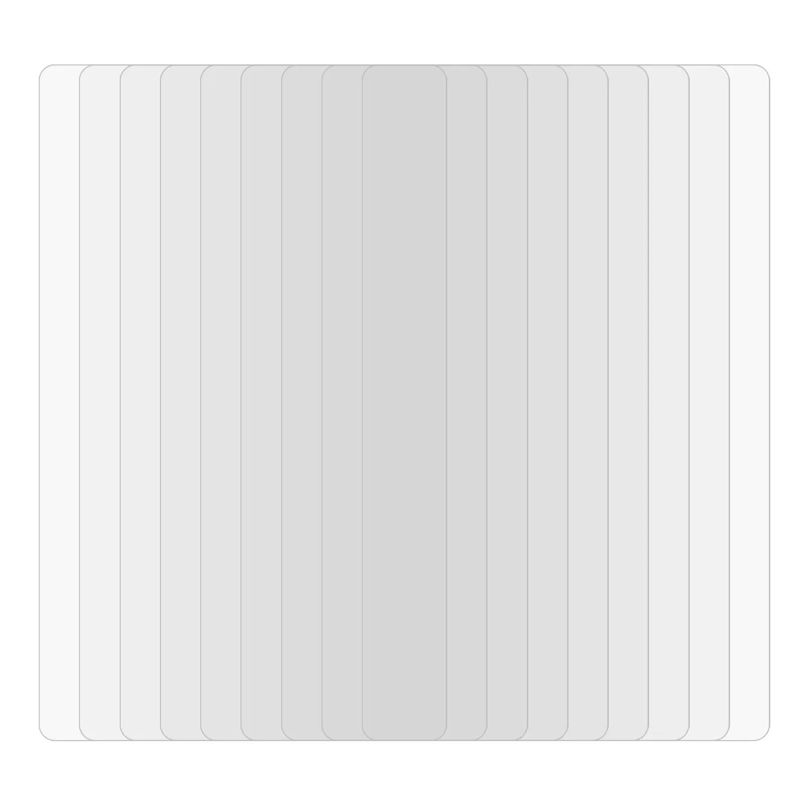 25-Pack Tempered Glass Film For Lenovo Tab M8 Hd - 9H 2.5D Explosion-Proof
