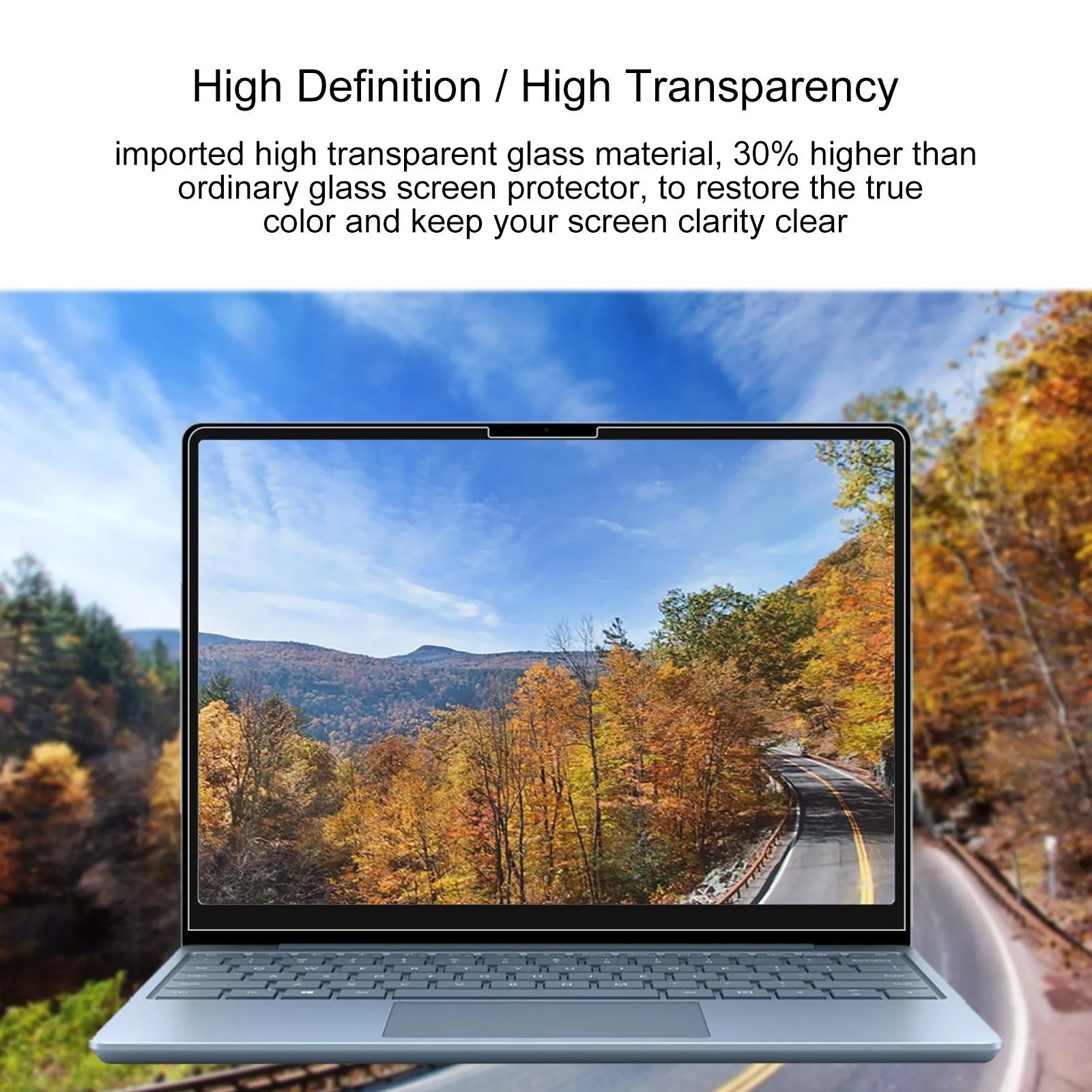 25 Pcs 9H Tempered Glass Film For Surface Laptop Go - Hd Explosion-Proof