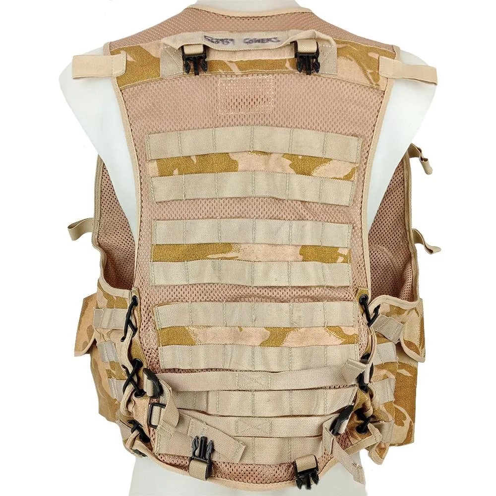 British Desert Assault Vest Set