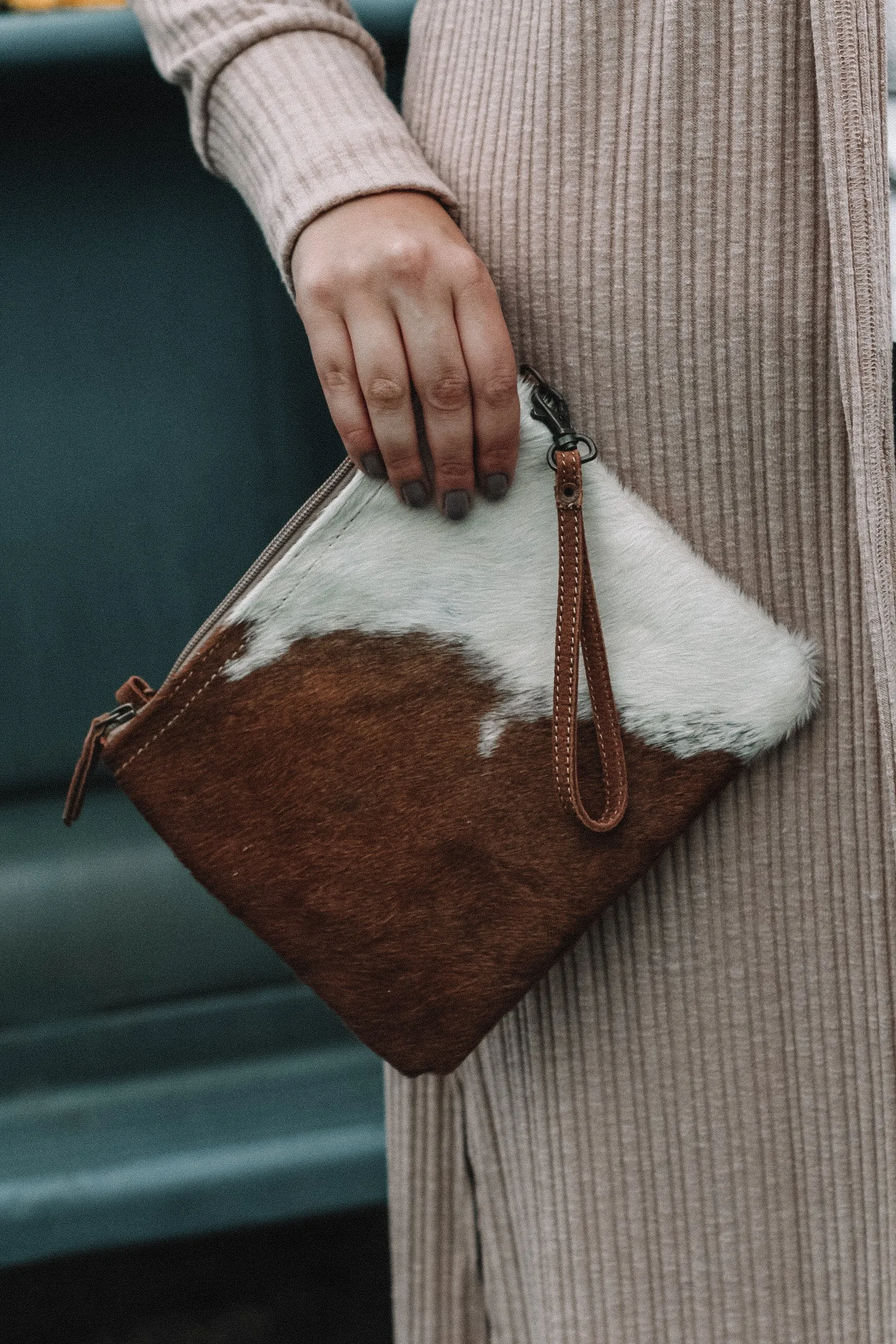 Cow Crossbody