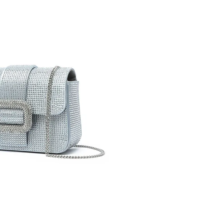 Crystal-Embellished Evening Bag AD 139