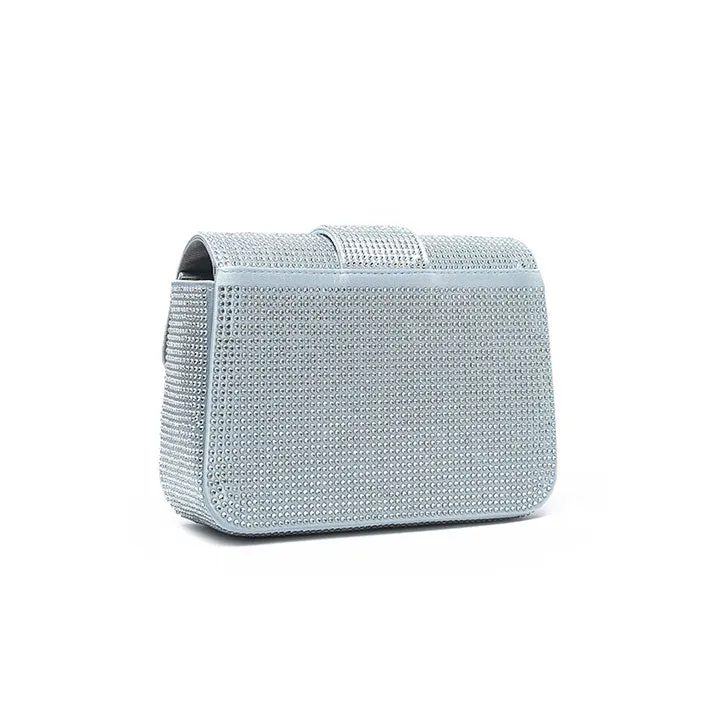 Crystal-Embellished Evening Bag AD 139