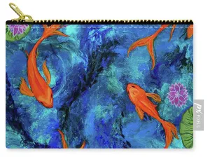 Dancing Koi - Zip Pouch