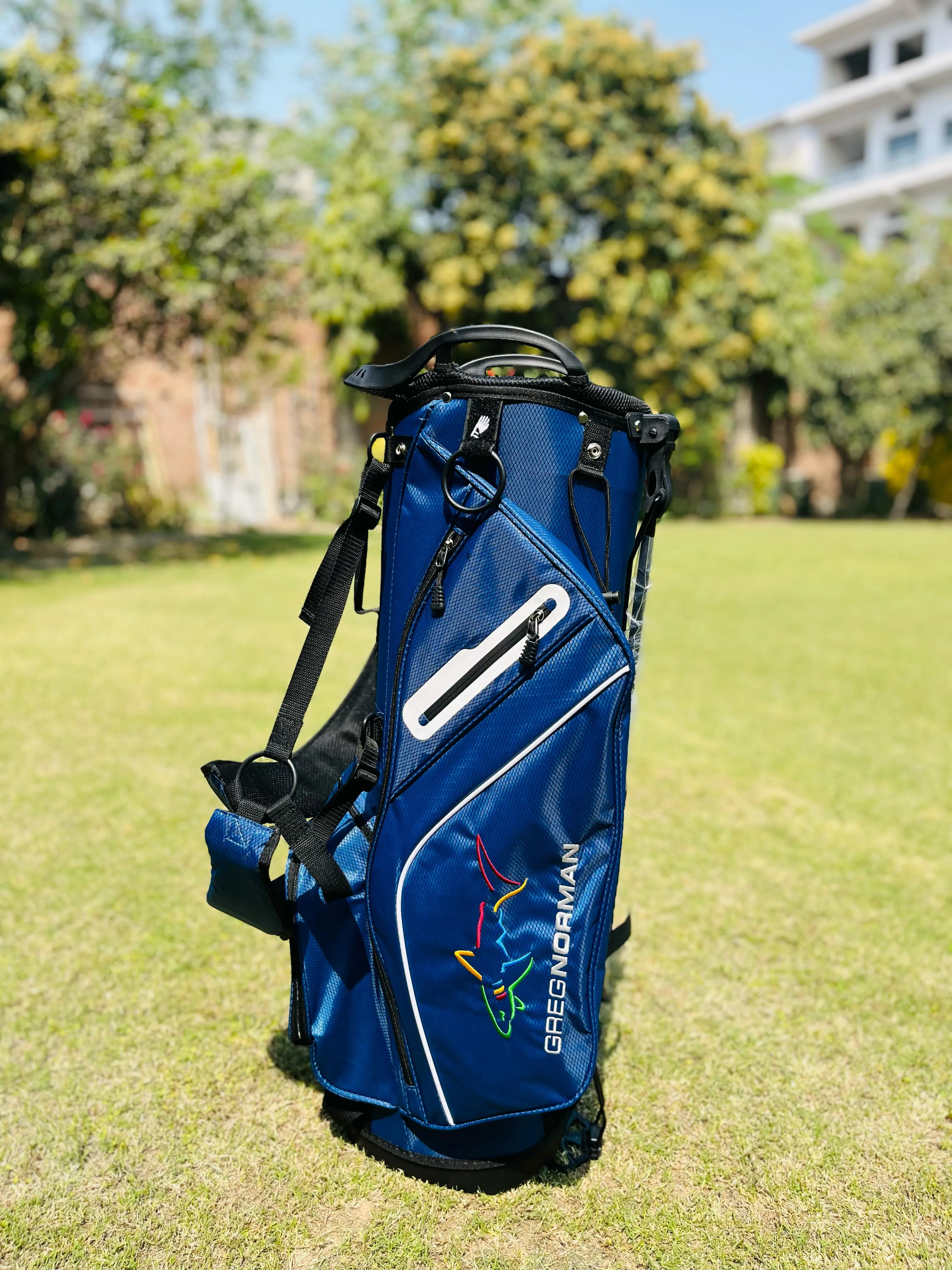 Greg Norman 14 Way Divider Water Repellent and Lightweight Golf Stand Bag