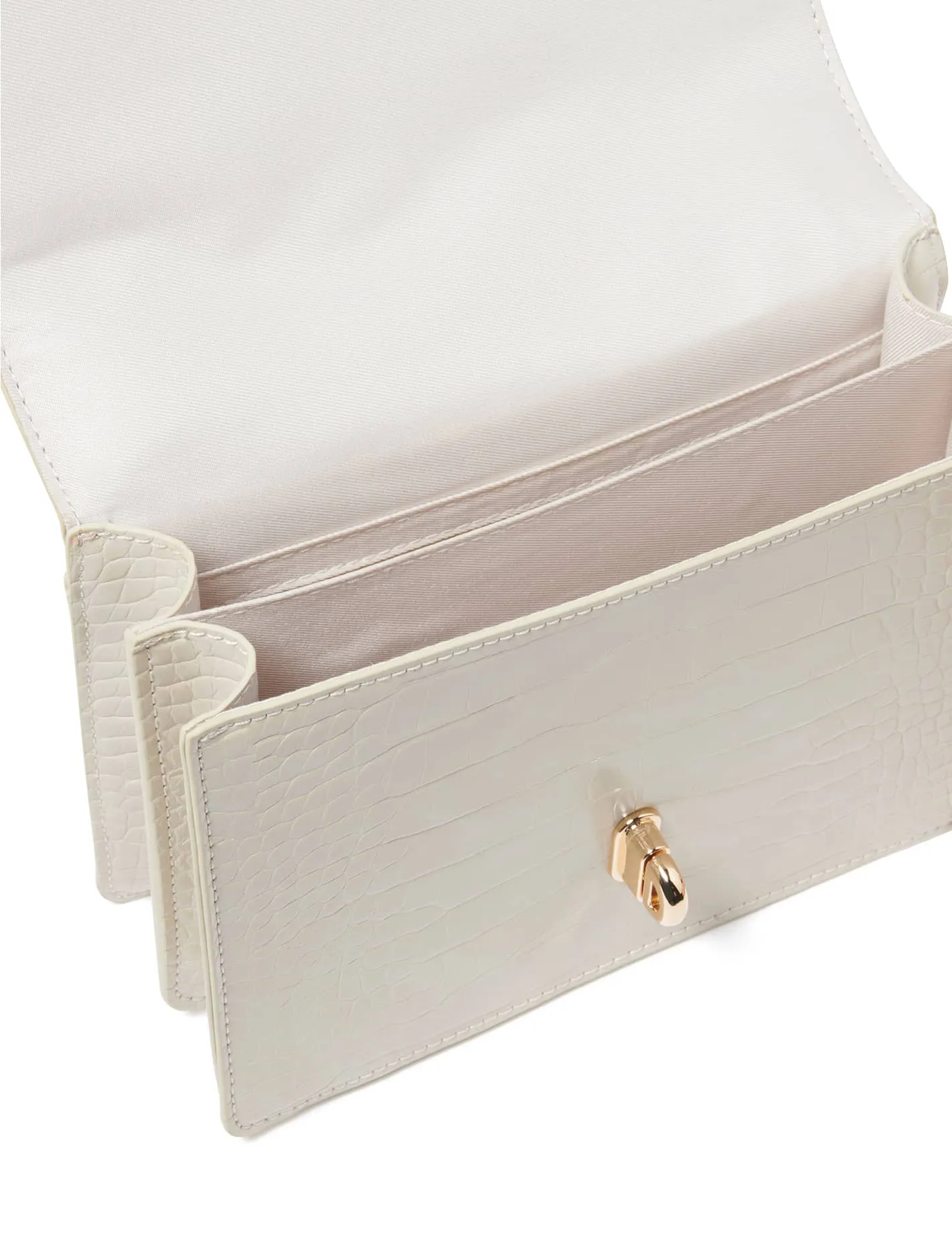 Imogen Chain Lock Crossbody Bag