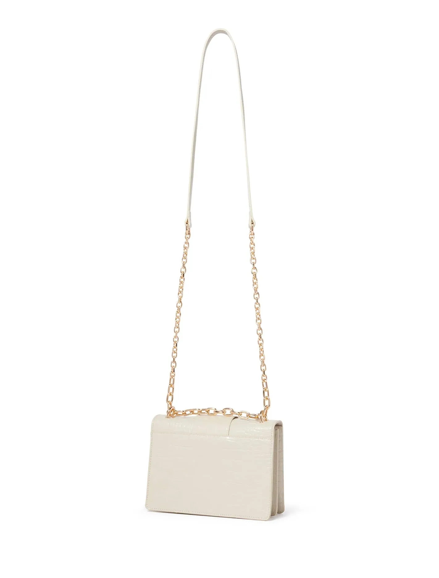 Imogen Chain Lock Crossbody Bag