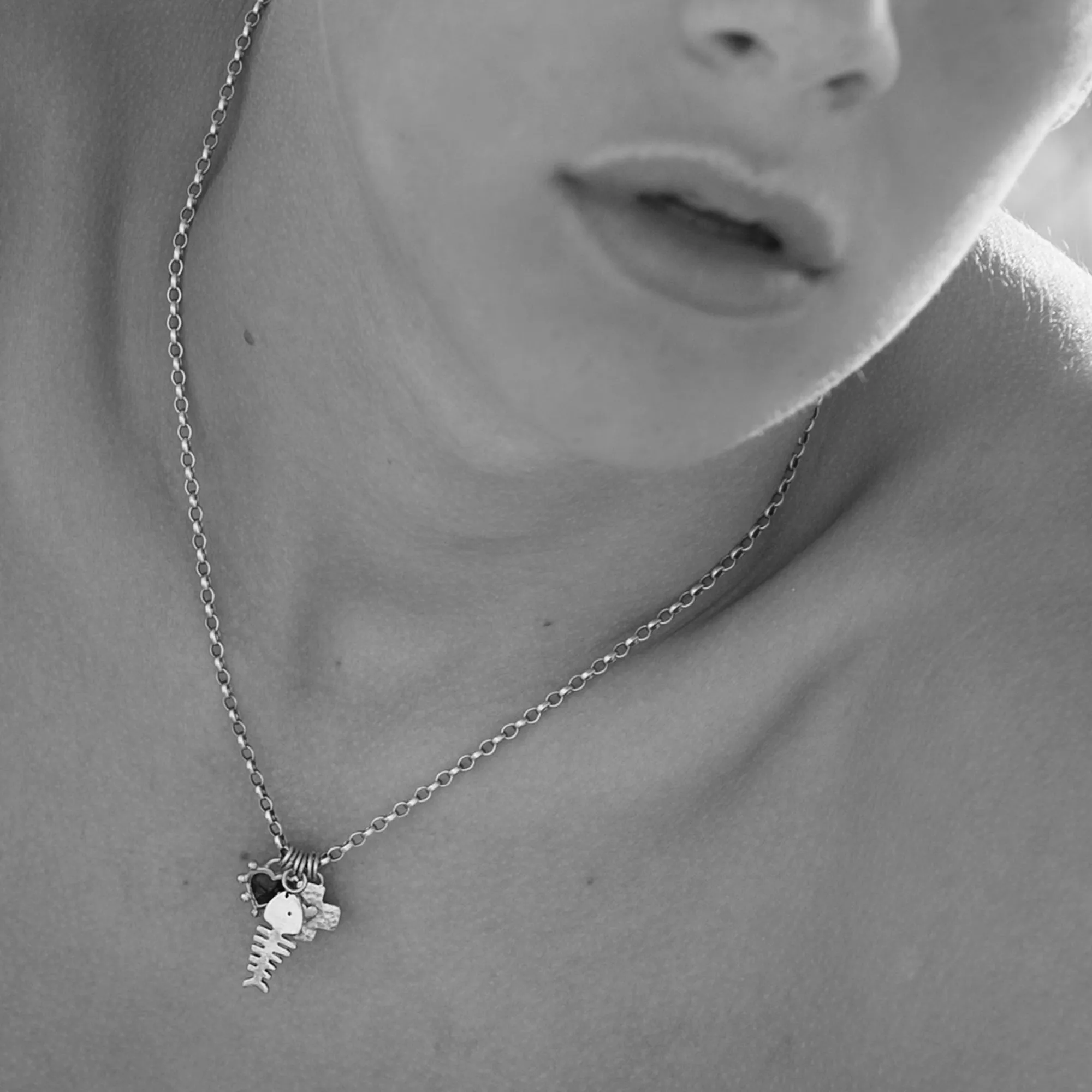 Jumble Charm Necklace