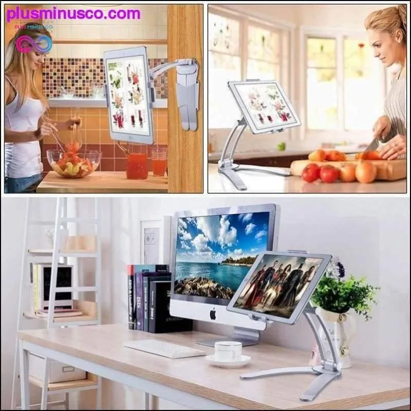 Kitchen Tablet Stand Wall Desk Tablet Mount Stand Fit For