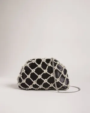 Kylar Crystal Clutch Bag