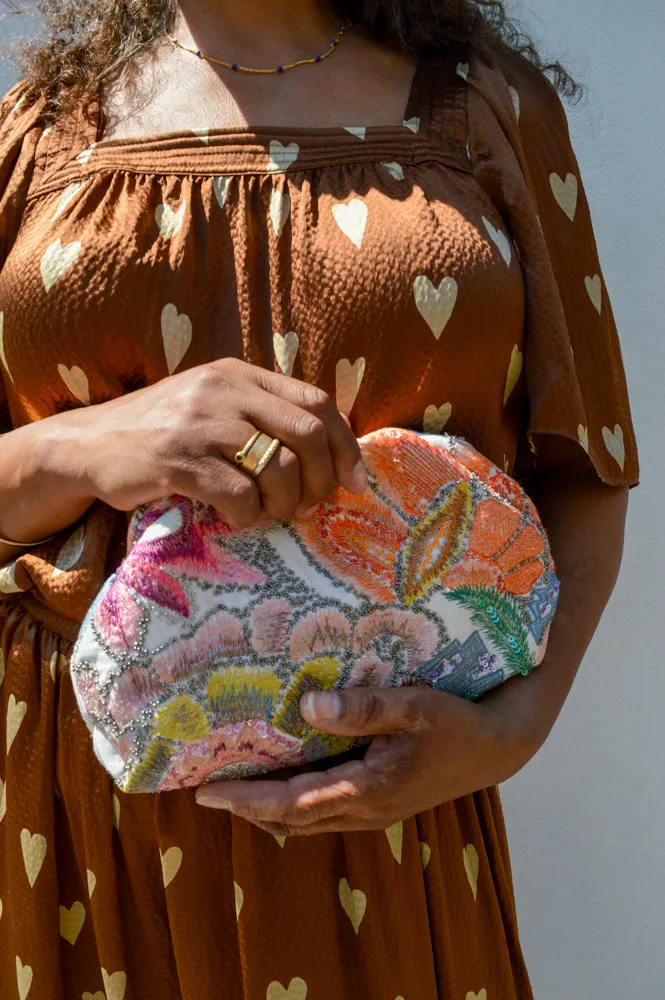 M.A.B.E. Alta Embroidered Multi Clutch
