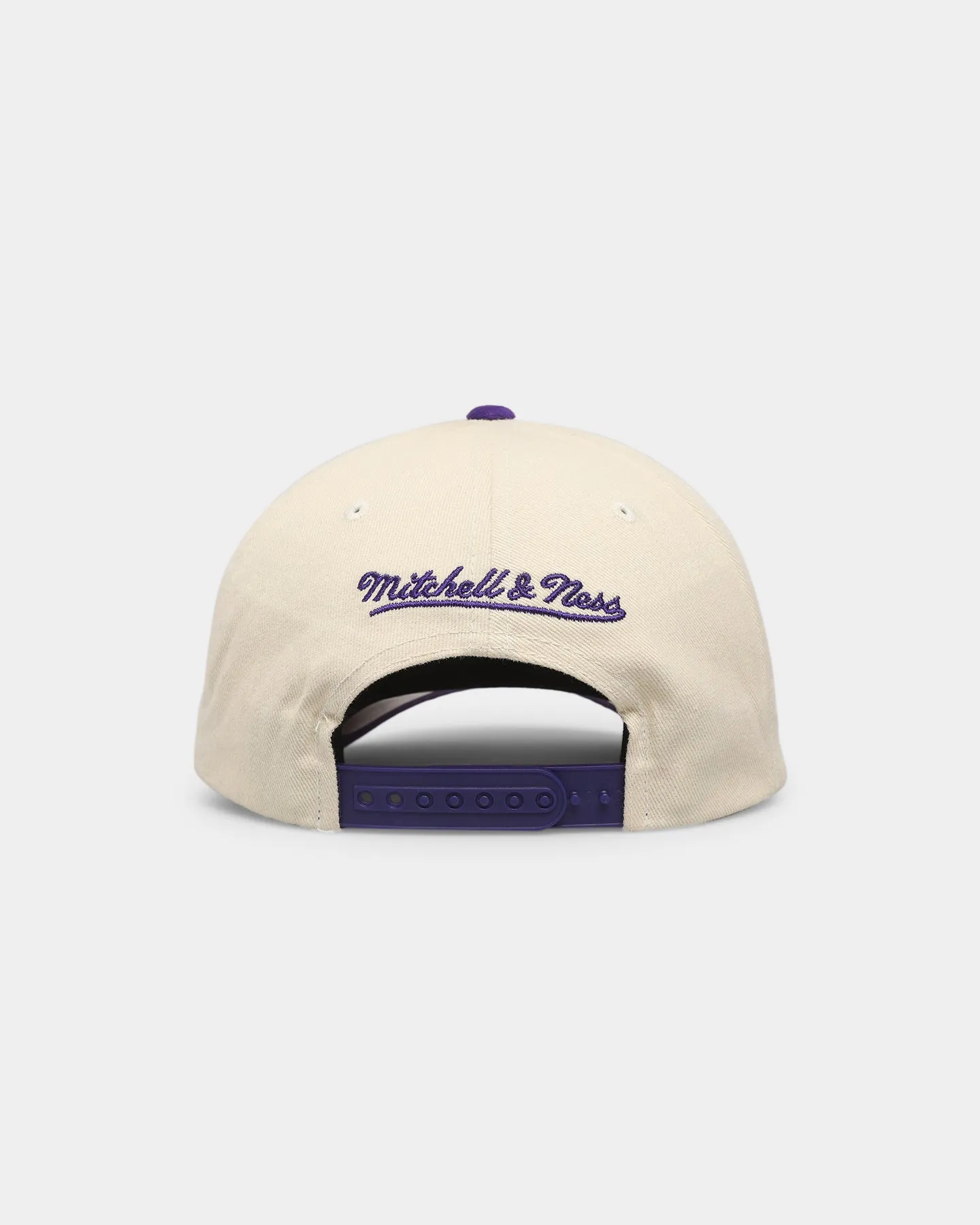 Mitchell & Ness Milwaukee Bucks 'Vintage Cream' Pro Crown Snapback Cream