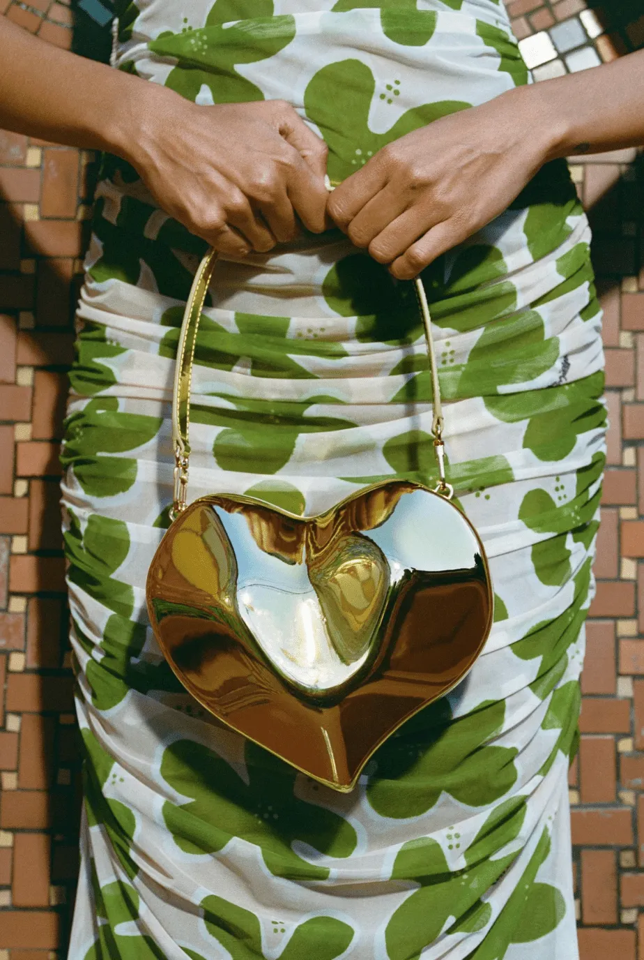 Molded Heart Bag