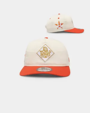 New Era Houston Astros '2010's World Series Through The Decades' 2017 World Series Golfer Snapback Chrome White