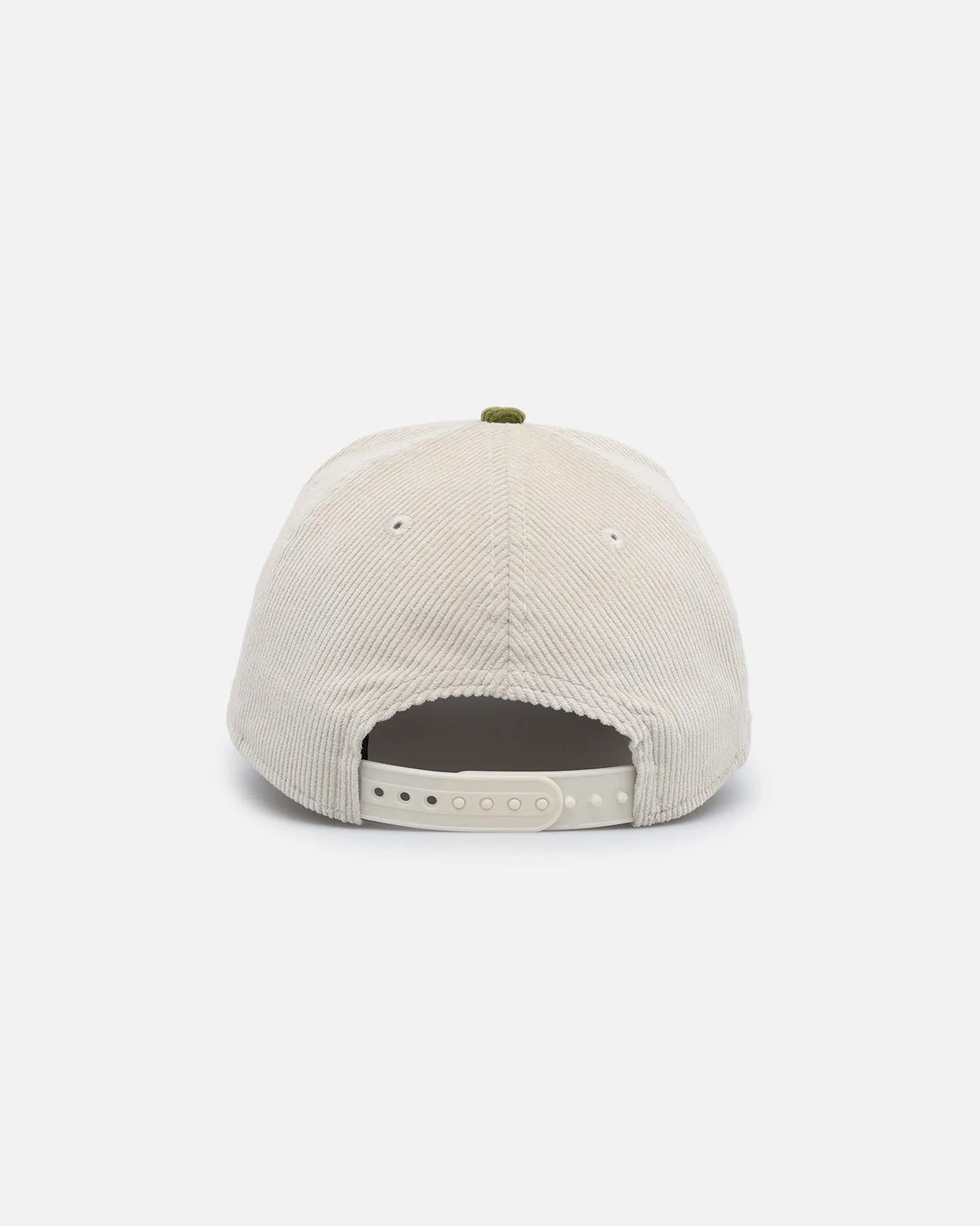 New Era Houston Astros 'Dusty Olive Corduroy' Golfer Pre-Curved Snapback Green Med