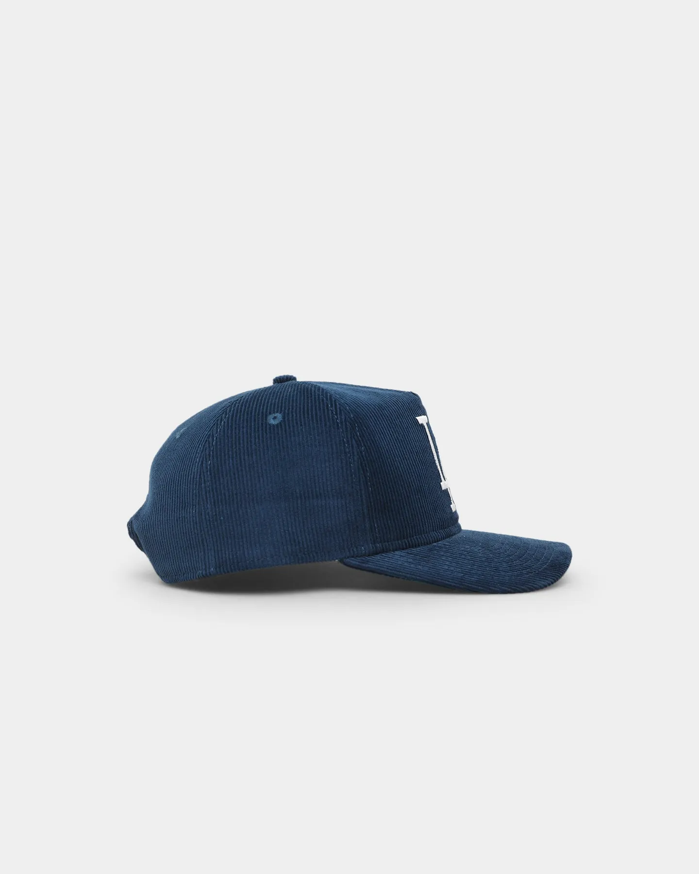 New Era Los Angeles Dodgers 'Throwback Corduroy' Golfer Snapback Dark Blue