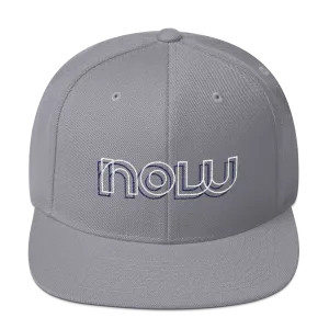 Now Snapback Hat: Grey