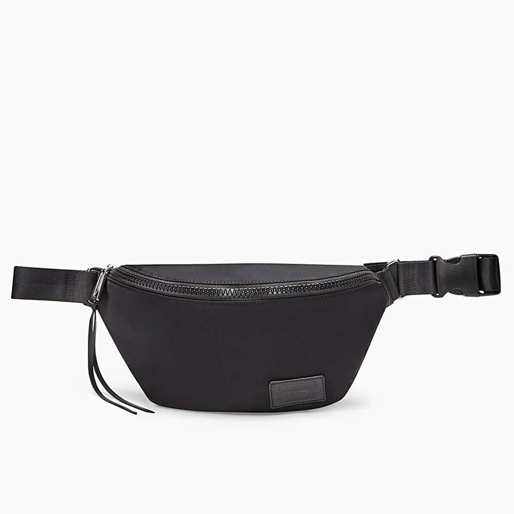 Nylon Belt Bag (Black)