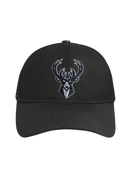 Pro Standard Metallic Milwaukee Bucks Pinch Adjustable Hat