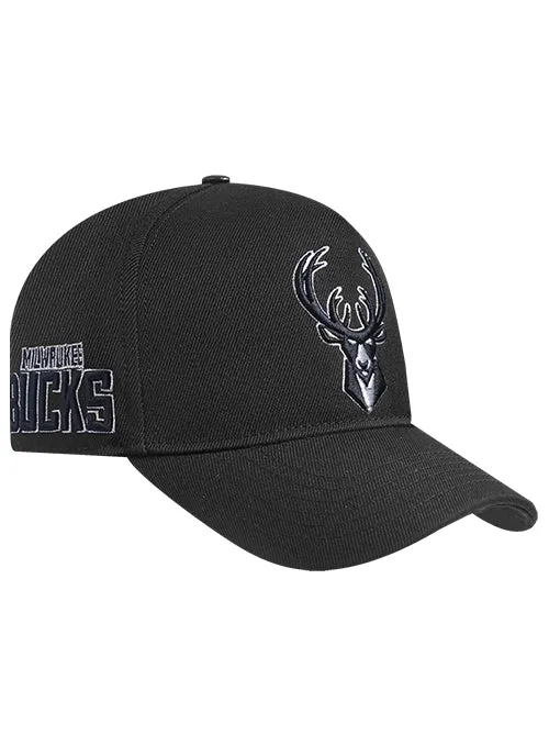 Pro Standard Metallic Milwaukee Bucks Pinch Adjustable Hat