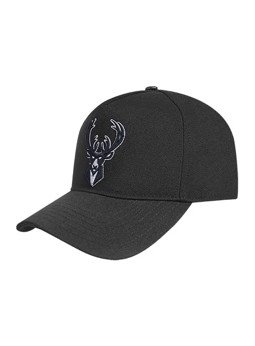 Pro Standard Metallic Milwaukee Bucks Pinch Adjustable Hat
