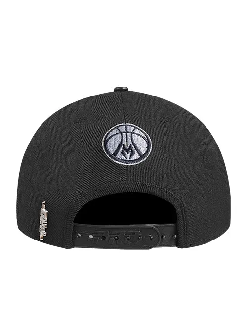 Pro Standard Metallic Milwaukee Bucks Pinch Adjustable Hat
