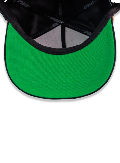 Pro Standard Stacked Stripe Milwaukee Bucks Adjustable Hat