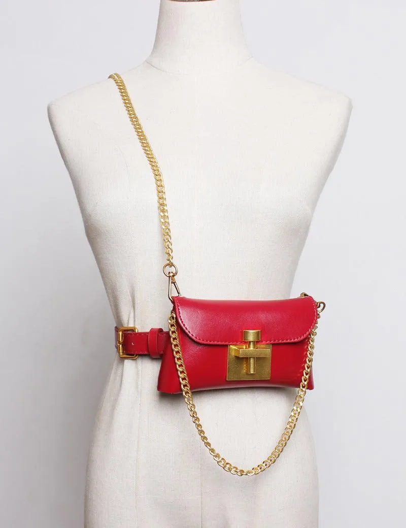 Super Fire Small Waist Bag Female Chain Bag Mobile Phone Bag