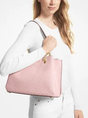 Teagan Large Logo Shoulder Bag | 56028