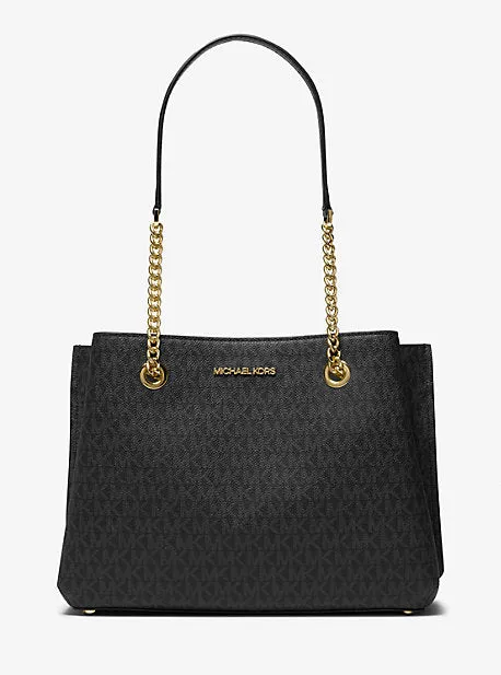 Teagan Large Logo Shoulder Bag | 56028